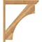 Ekena Millwork Westlake Slat Rough Sawn Outlooker, Western Red Cedar, 6"W x 36"D x 42"H OUT06X36X42WTL06RWR - alternate 3